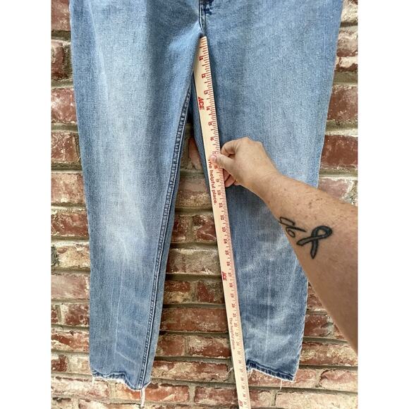 Abercrombie & Fitch Skinny High Rise Jeans Women's 30 Distressed Light Wash‎ - Picture 6 of 9